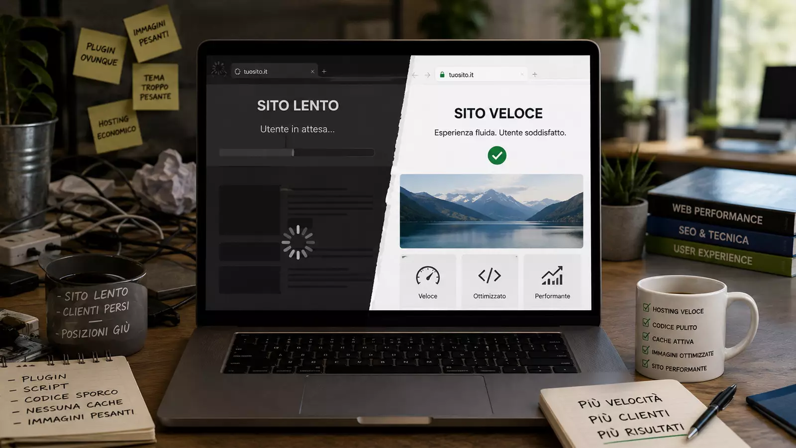 Sito web Wordpress lento e non si carica