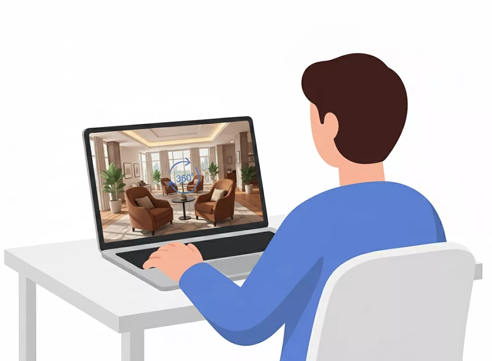 Tour virtuali per hotel e strutture ricettive